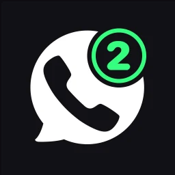 Ikon Nombor telefon kedua - 2Number